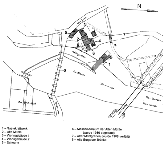 Lageplan Burgau